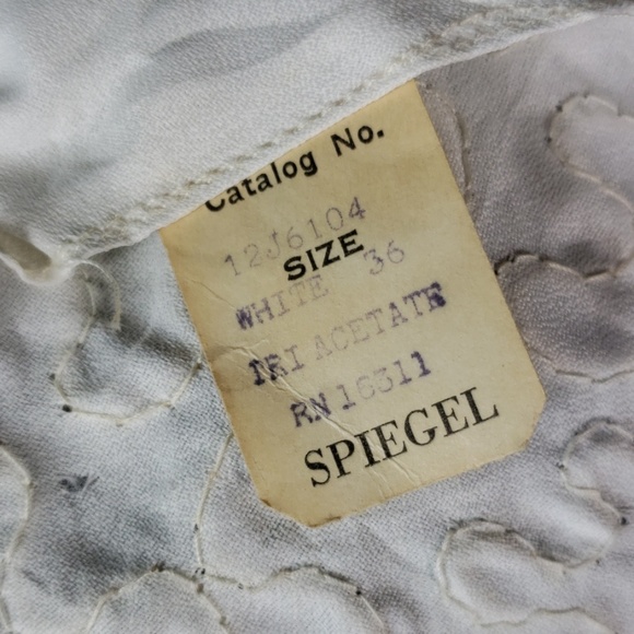 Vintage 1960s Gogo Spiegel sequined top Large - Picture 4 of 4